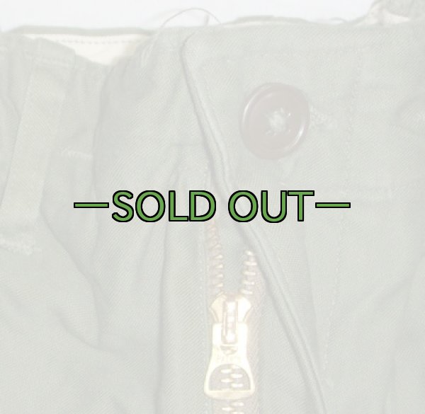 画像4: M51カーゴパンツ　M-ロング　極上　50年代初期？ (4)