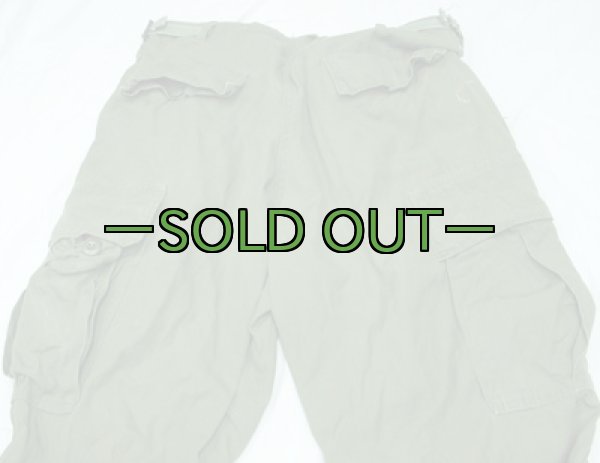 画像5: ファティーグパンツ　OD　リップストップ　69年 (5)