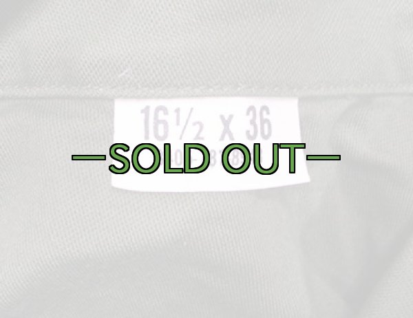 画像3: ユーティリティ シャツ　コットン　16-1/2　未使用　60年代 (3)