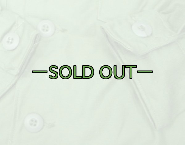 画像2: ユーティリティ シャツ　コットン　14-1/2×31　未使用　60年代 (2)