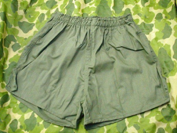 画像1: トレーニングパンツ　OD　Mサイズ　未使用　80年代 (1)