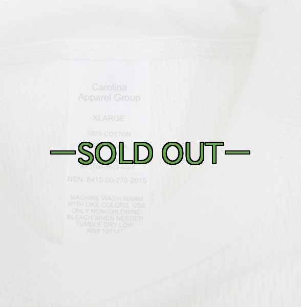 画像2: ホワイト　アンダーシャツ　ワッフル (2)