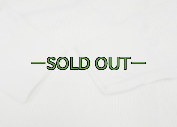 画像3: ホワイト　アンダーシャツ　ワッフル (3)