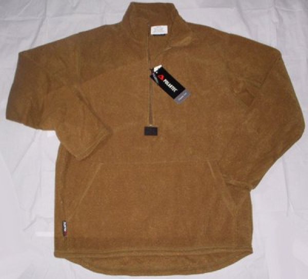 画像1: MCポーラテック プルオーバー コヨーテ (1)