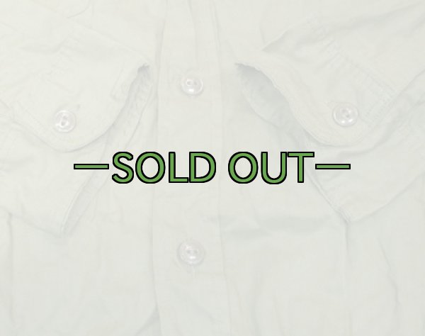 画像3: USN シャツ　OD　薄手　サイズ14-1/2　中古上 (3)