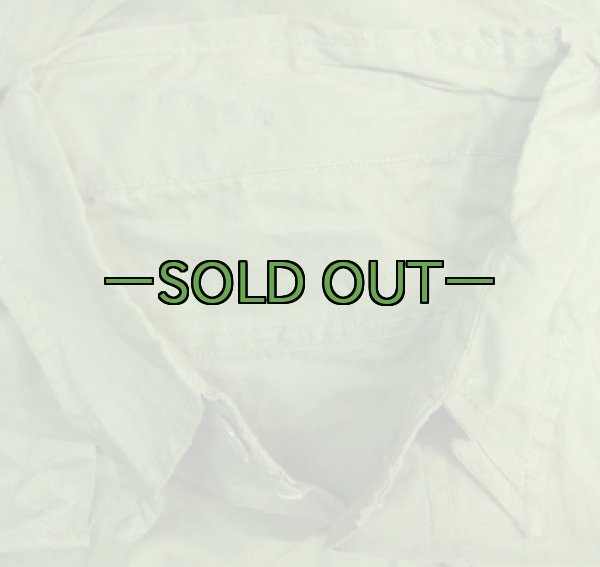 画像4: USN シャツ　OD　薄手　サイズ14-1/2　中古上 (4)