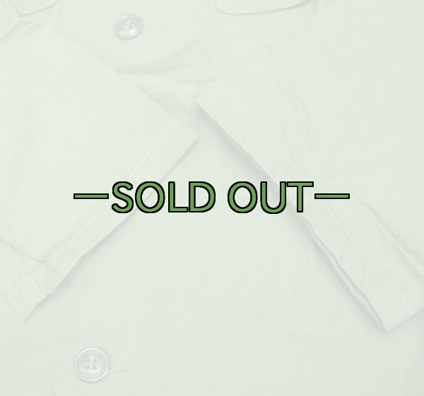 画像3: ファティーグ　TROOPERシャツ　OD　薄手 (3)