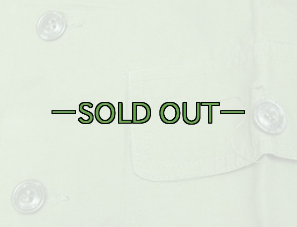 画像5: ファティーグ　TROOPERシャツ　OD　薄手 (5)