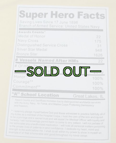 画像3: ミリタリー柄 Tシャツ　DOC　Super Hero Facts (3)
