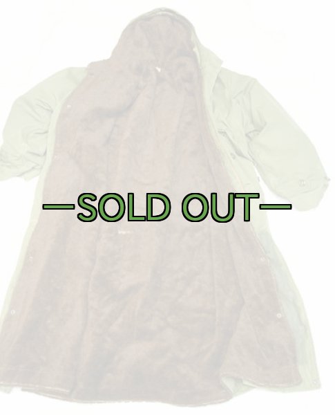 画像4: フード付オーバーコート　中古良品　40〜50年代 (4)