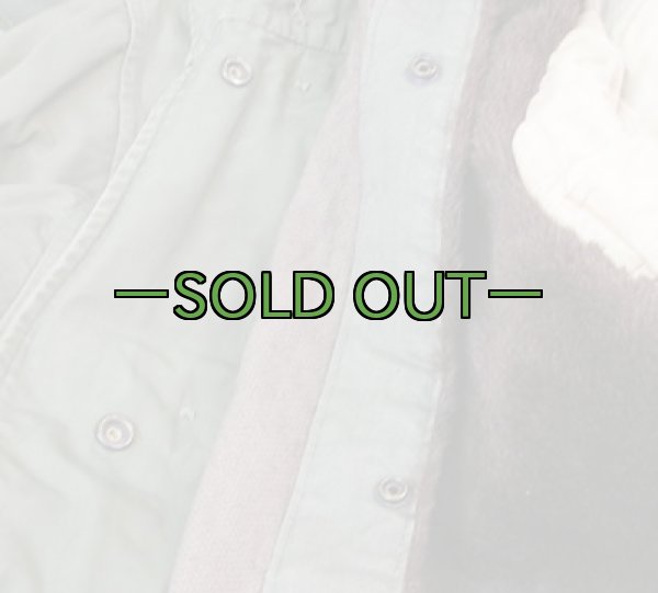 画像3: フード付オーバーコート　中古良品　40〜50年代 (3)