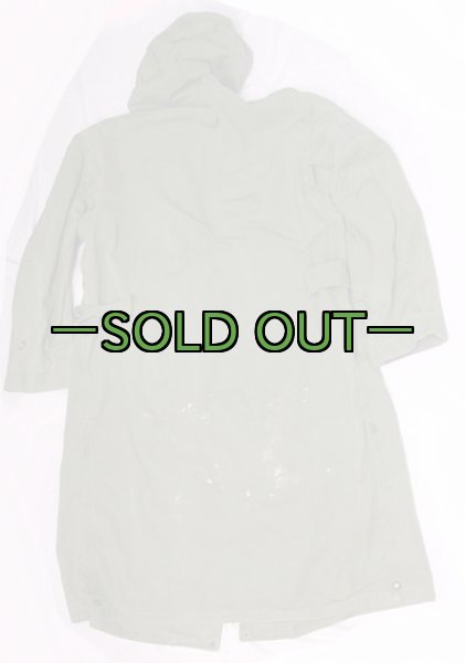 画像5: フード付オーバーコート　中古良品　40〜50年代　M〜L (5)