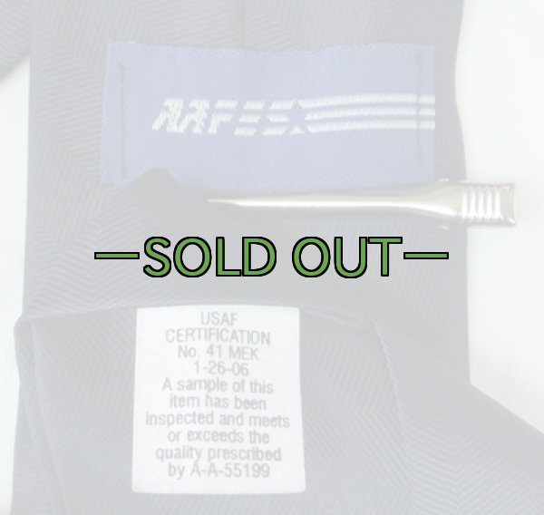 画像3: 軍用ネクタイ　AF　ピン付　中古上 (3)