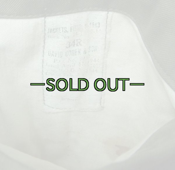 画像4: M43フィールドジャケット　OD　34R　40年代　中古良品 (4)