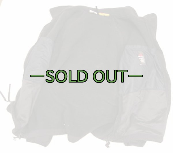 画像3: ポーラテックジャケット　黒　MC (3)