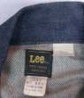 画像2: デニムジャケット　サイズ40　LEE　ペイント入り (2)