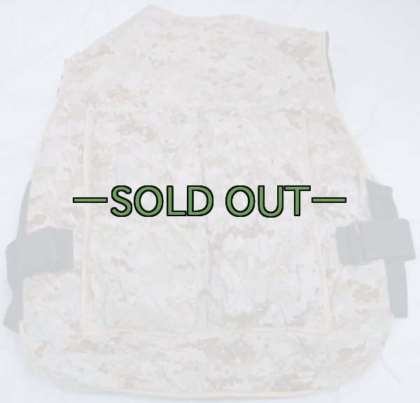 画像3: クーリングベスト　デザートMARPAT　ポリマー内蔵　蓄冷材付 (3)