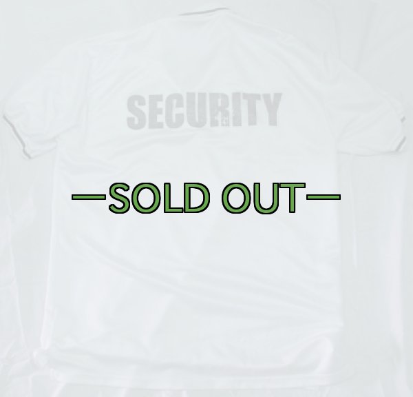 画像2: ミリタリーポロシャツ　MC　SECURITY　XLサイズ　中古良品 (2)