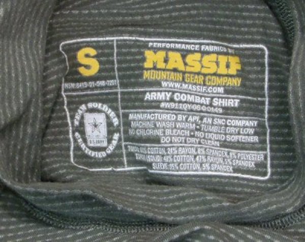 画像3: ACUコンバットシャツ (3)