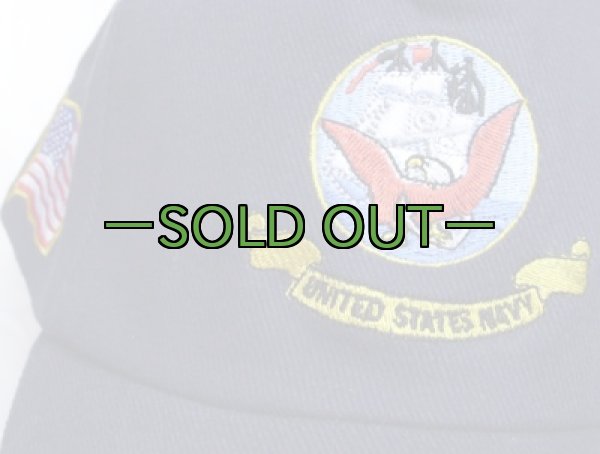 画像2: キャップ05　NAVY　未使用 (2)