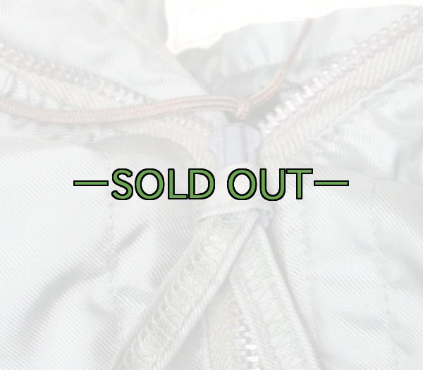 画像2: CWU-45/P用 フード　裏地ブラウン　中古　ベスト型 (2)