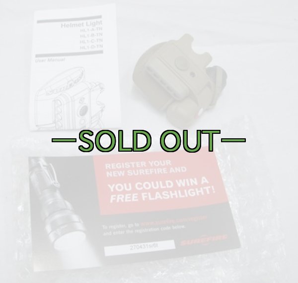 画像2: ヘルメットライト01　SUREFIRE (2)