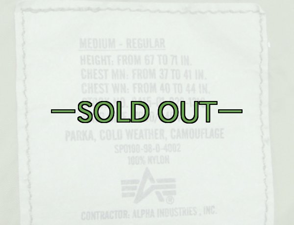 画像2: 1stゴアテックスパーカー　ウッドランド (2)