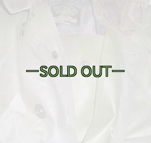 画像2:  軍用レインコート　NAVY　80年代 (2)