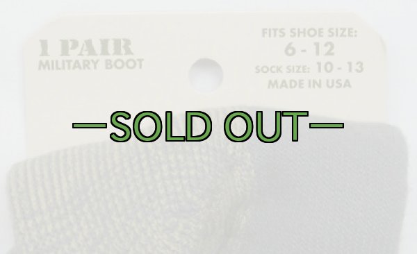 画像3: GIブーツ靴下　RENFRO　10〜13　ACU　ABU (3)