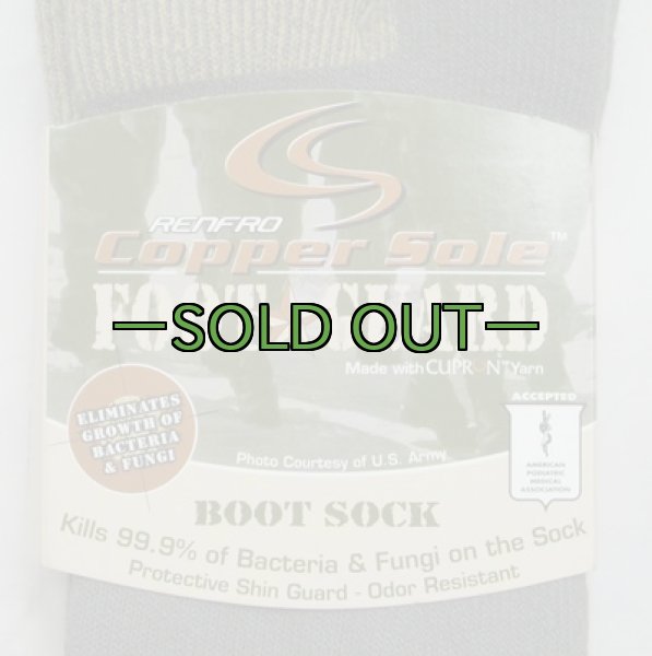 画像4: GIブーツ靴下　RENFRO　10〜13　ACU　ABU (4)