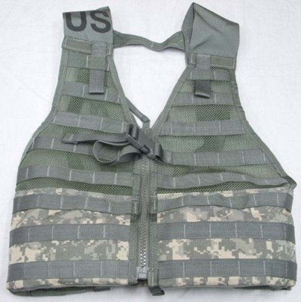 画像1: MOLLE2ベスト　ACU (1)