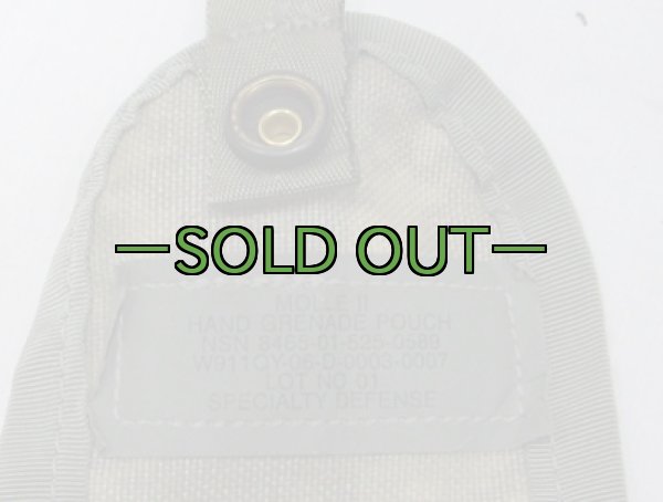 画像2: MOLLE ハンドグレネードポーチ ACU (2)