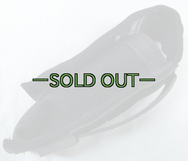 画像2: ガーバーポーチ　黒　MOLLE対応　ベロクロ式 (2)