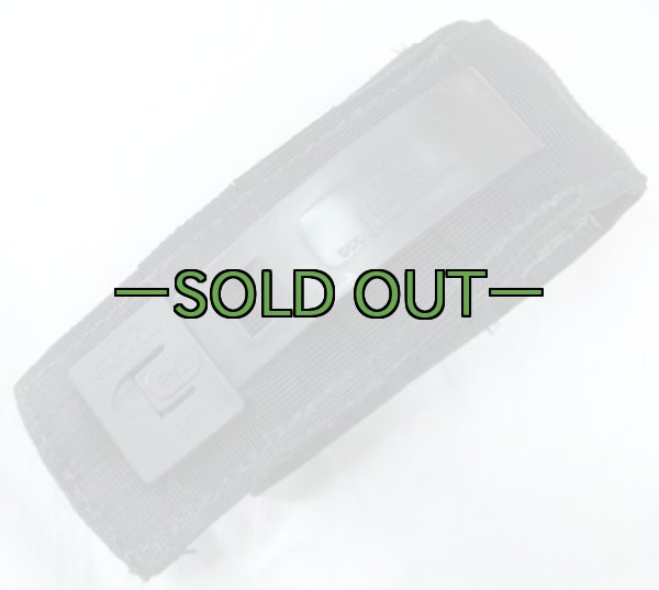 画像3: ガーバーポーチ　黒　MOLLE対応　ベロクロ式 (3)