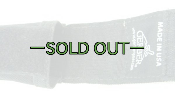 画像4: ガーバーポーチ　黒　MOLLE対応　ベロクロ式 (4)