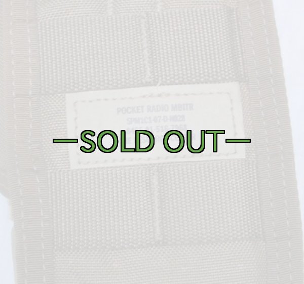 画像4: MBITR ラジオポーチ　コヨーテ (4)