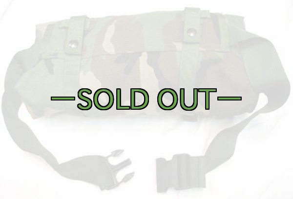 画像2: MOLLE  ウエストポーチ　ウッドランド (2)