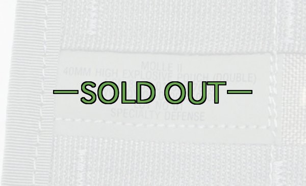 画像3: MOLLE 40mm ダブルポーチ　EXPLOSIVE　ACU (3)