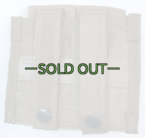 画像2: MOLLE 40mm ダブルポーチ　HIGH EXPLOSIVE　コヨーテ (2)