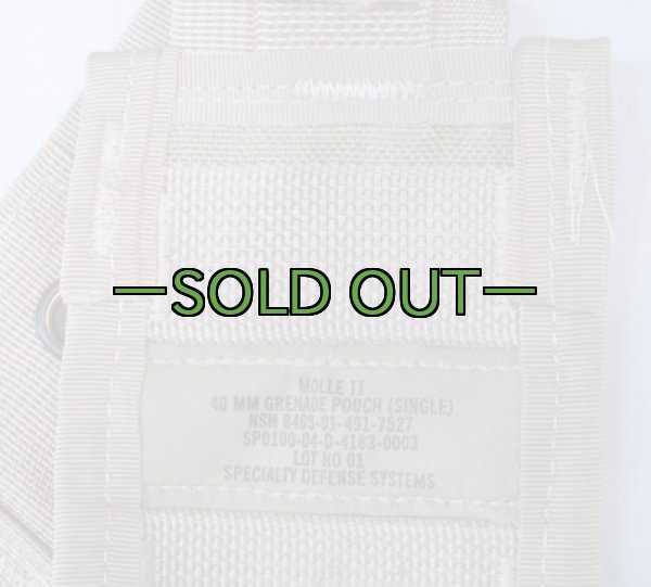 画像2: MOLLE 40mm シングルグレネードポーチ　3C (2)