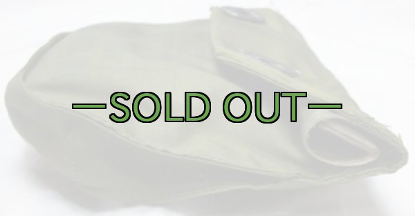 画像2: ライオットガスマスクポーチ　OD　70年代 (2)