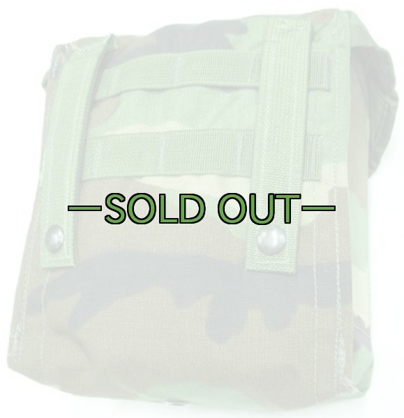 画像3: MOLLE  200連ポーチ　ウッドランド (3)