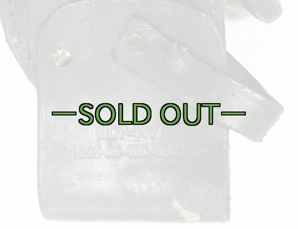 画像2: レザーホルスター　リボルバー用　38口径　黒 (2)