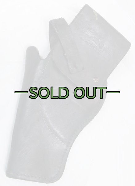 画像3: レザーホルスター　リボルバー用　38口径　黒 (3)