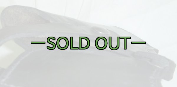 画像4: レザーホルスター　リボルバー用　38口径　黒 (4)