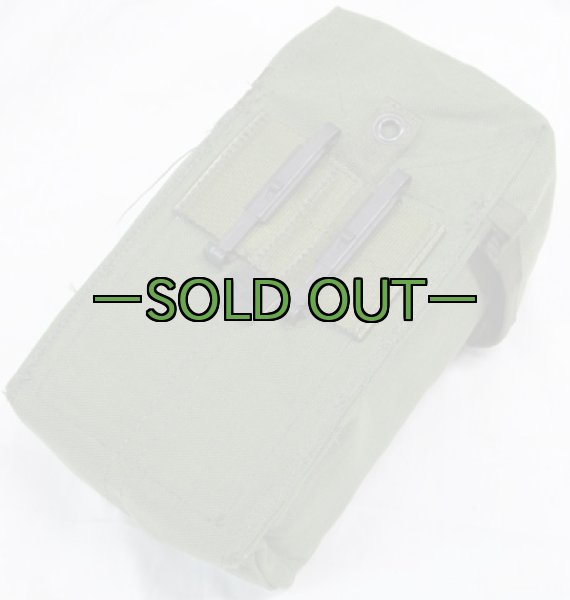 画像2: EAGLE クッションパッド入りポーチ　OD (2)