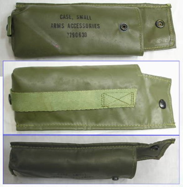 画像1: ゴム引きマガジンポーチ？　70年代 (1)