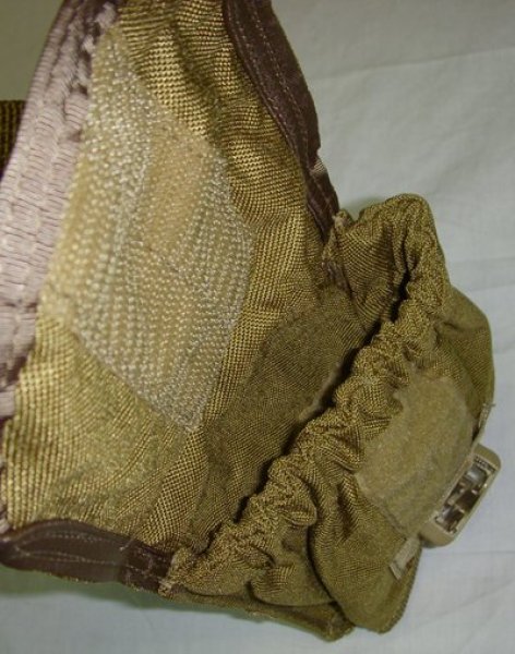 画像4: MOLLE 1QT水筒ポーチ　コヨーテ　底メッシュ　FSBE (4)