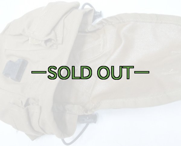 画像3: MOLLE 1QT水筒ポーチ　コヨーテ　黒ファステックス (3)