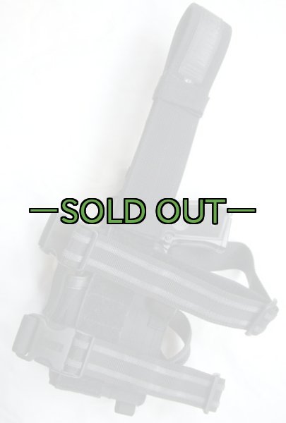 画像2: BHIレッグホルスター　黒　右 (2)